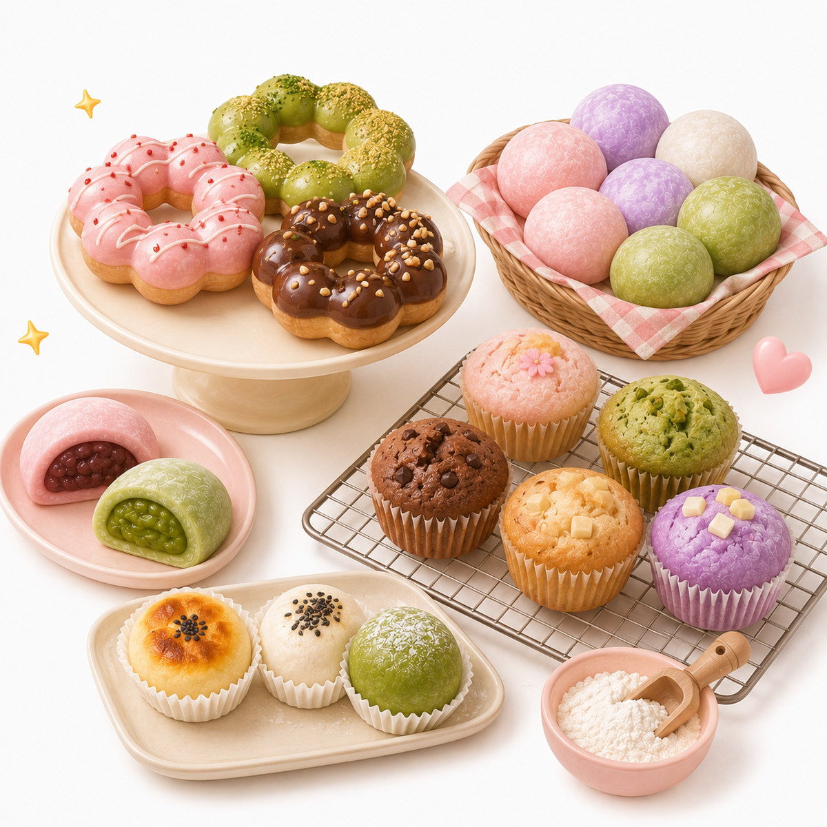 Mochi Donut & Bakery Collection