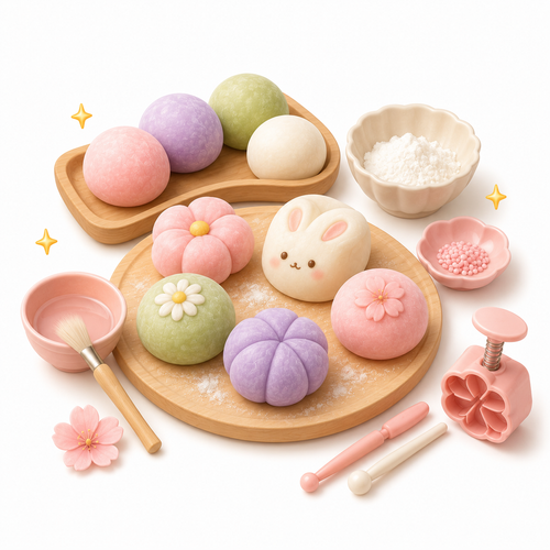 Mochi Shaping & Decorating Guide