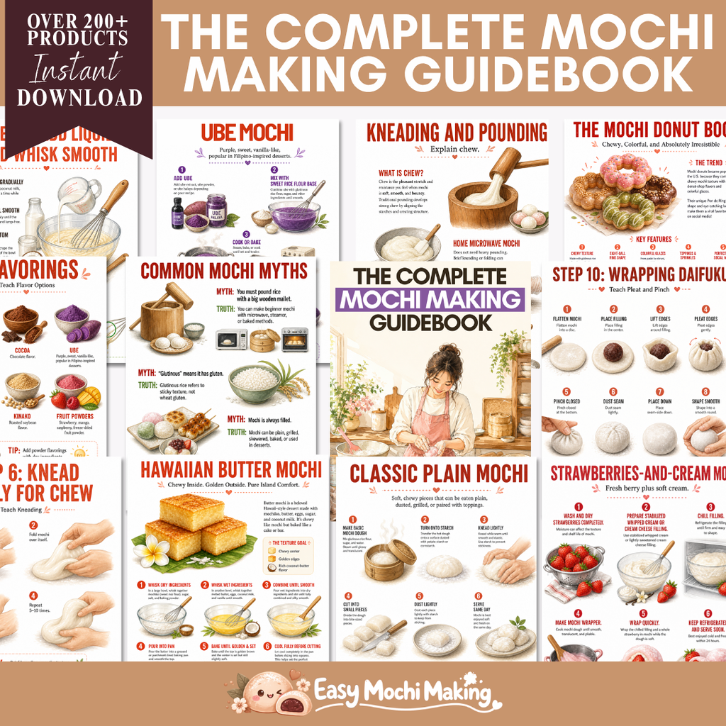 The Complete Mochi Making Guidebook